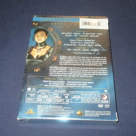 Stargate SG-1 - Complete Tenth Season (DVD, 2007, 5-Disc Set) - Picture 5 of 5